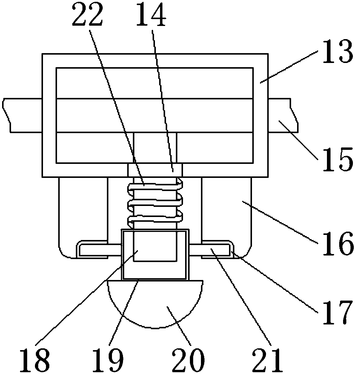 A belt filter press used for printing and dyeing wastewater treatment