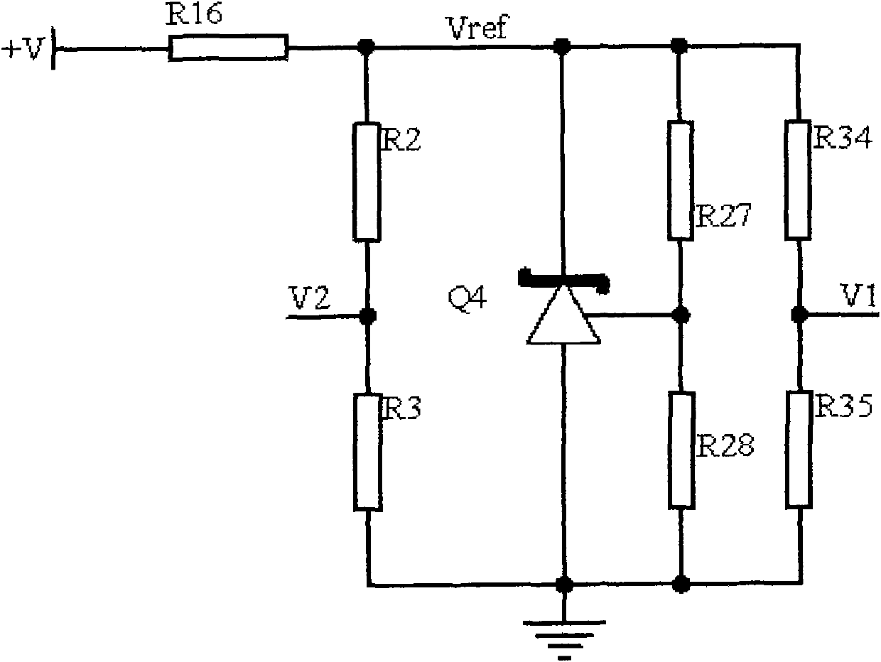 Current-limiting and voltage-limiting lithium battery charge circuit based on comparer