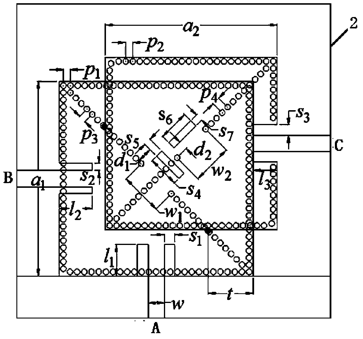 Miniaturized substrate integration waveguide duplexer