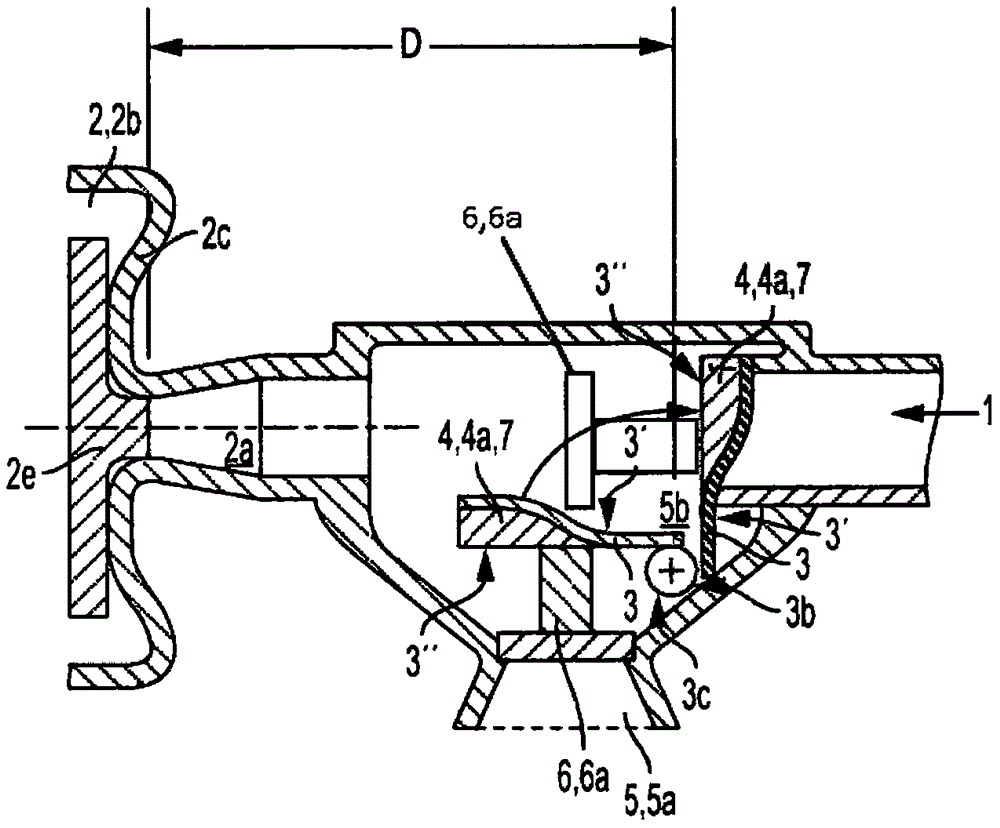 Supercharger with exhaust gas recirculation