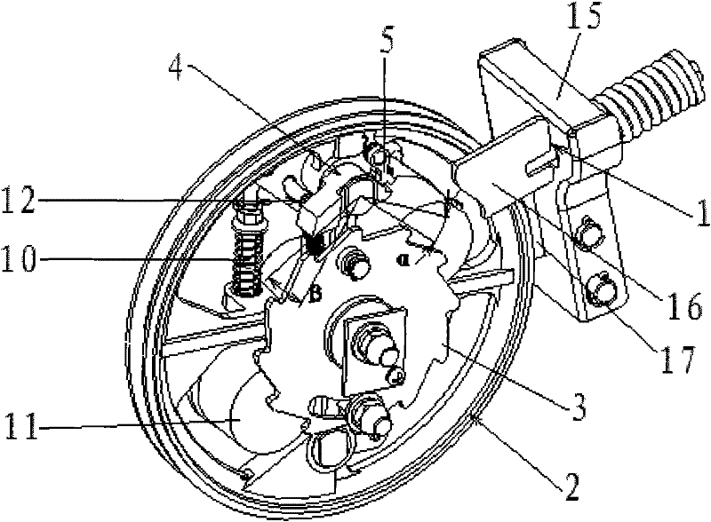 Machine-room-less speed limiter for elevator