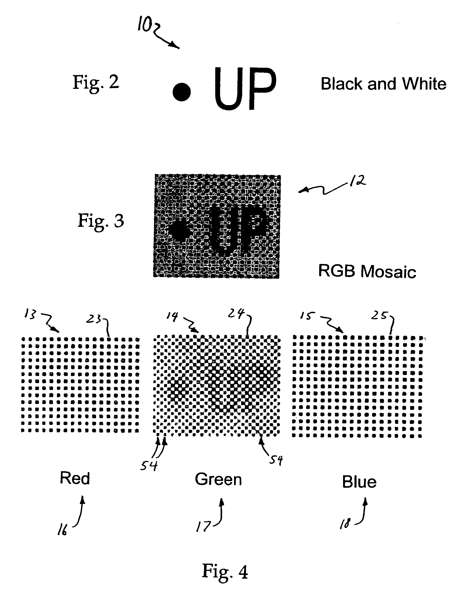 Image mosaic data reconstruction