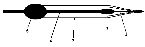 Novel carbon fiber nanocone electrode as well as preparation method and application thereof