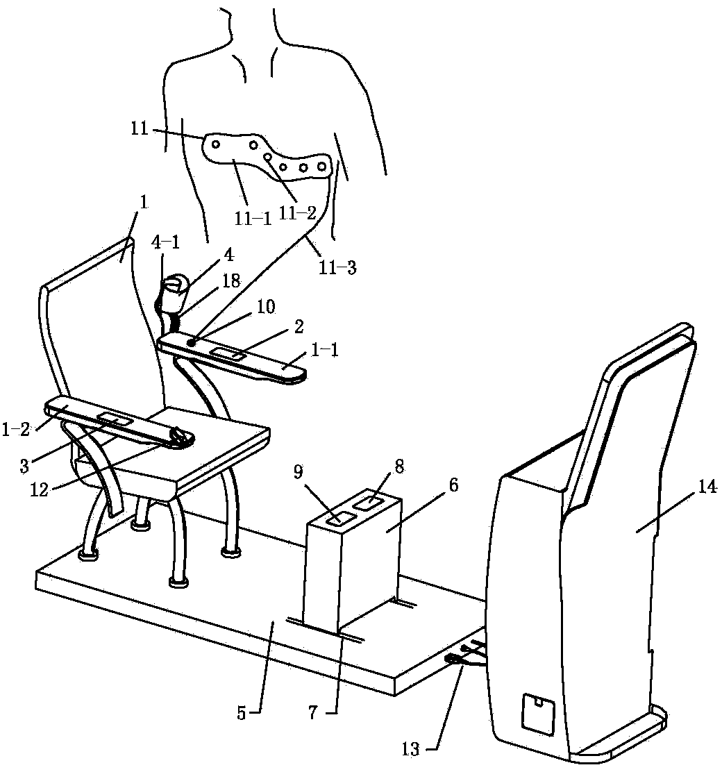 Test device for fast physical examination