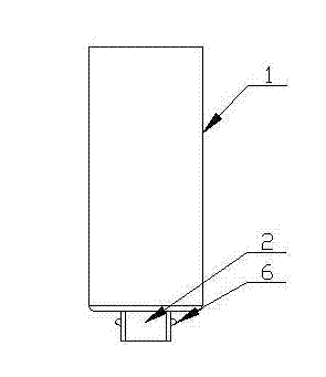 Aluminum shell for rapid plug-in type capacitor