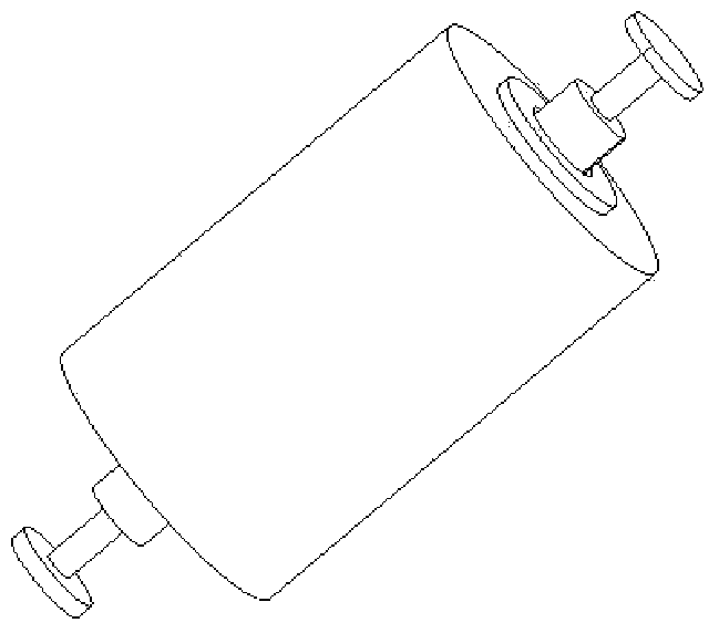 Zero-expansion flexible damping supporting device of space reflector