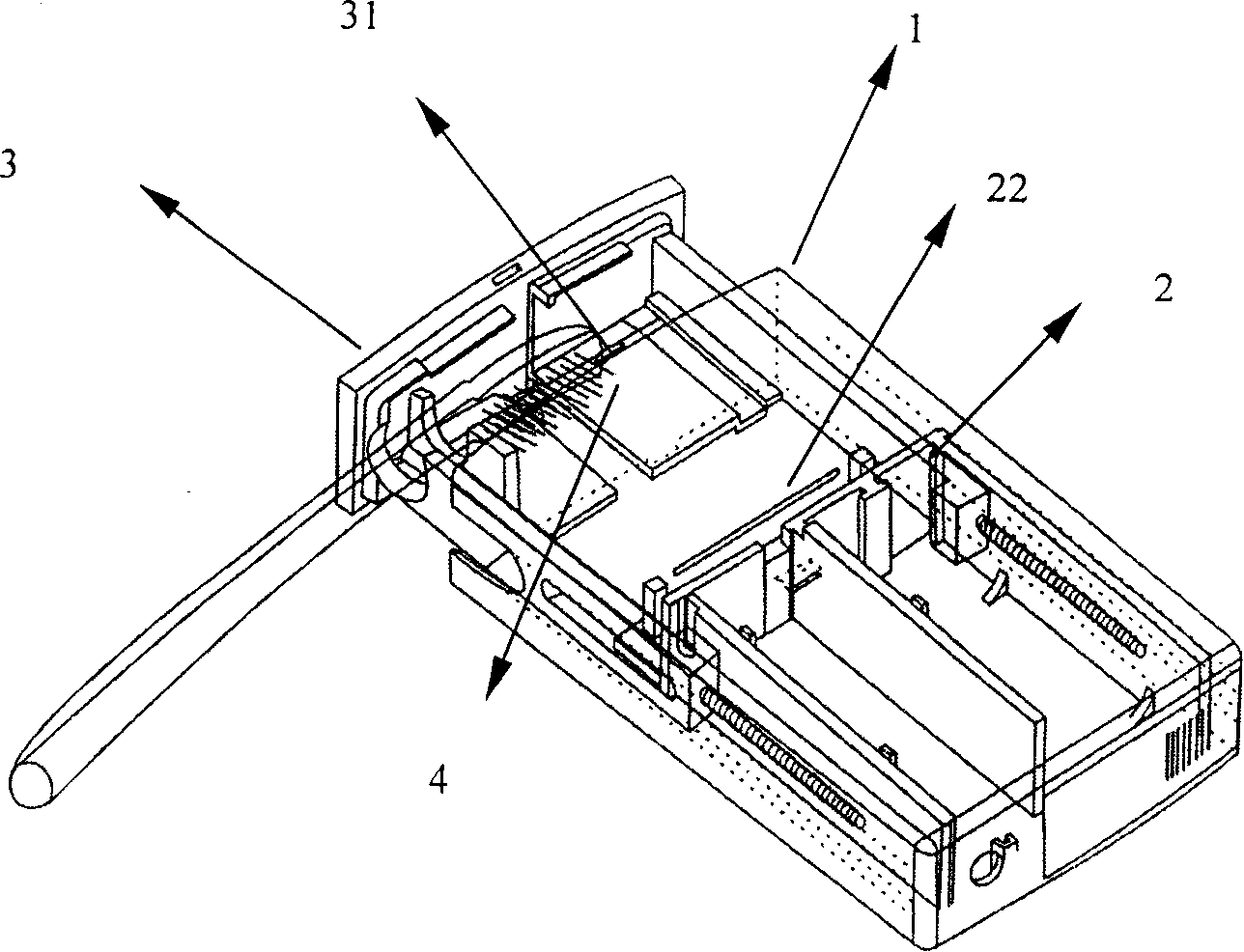 Tooth brush box with sterilizer