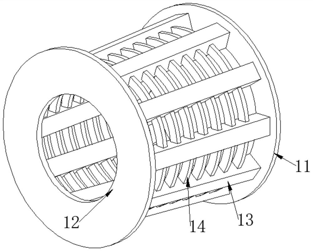 Unhairing device for pig, cattle and sheep slaughtering