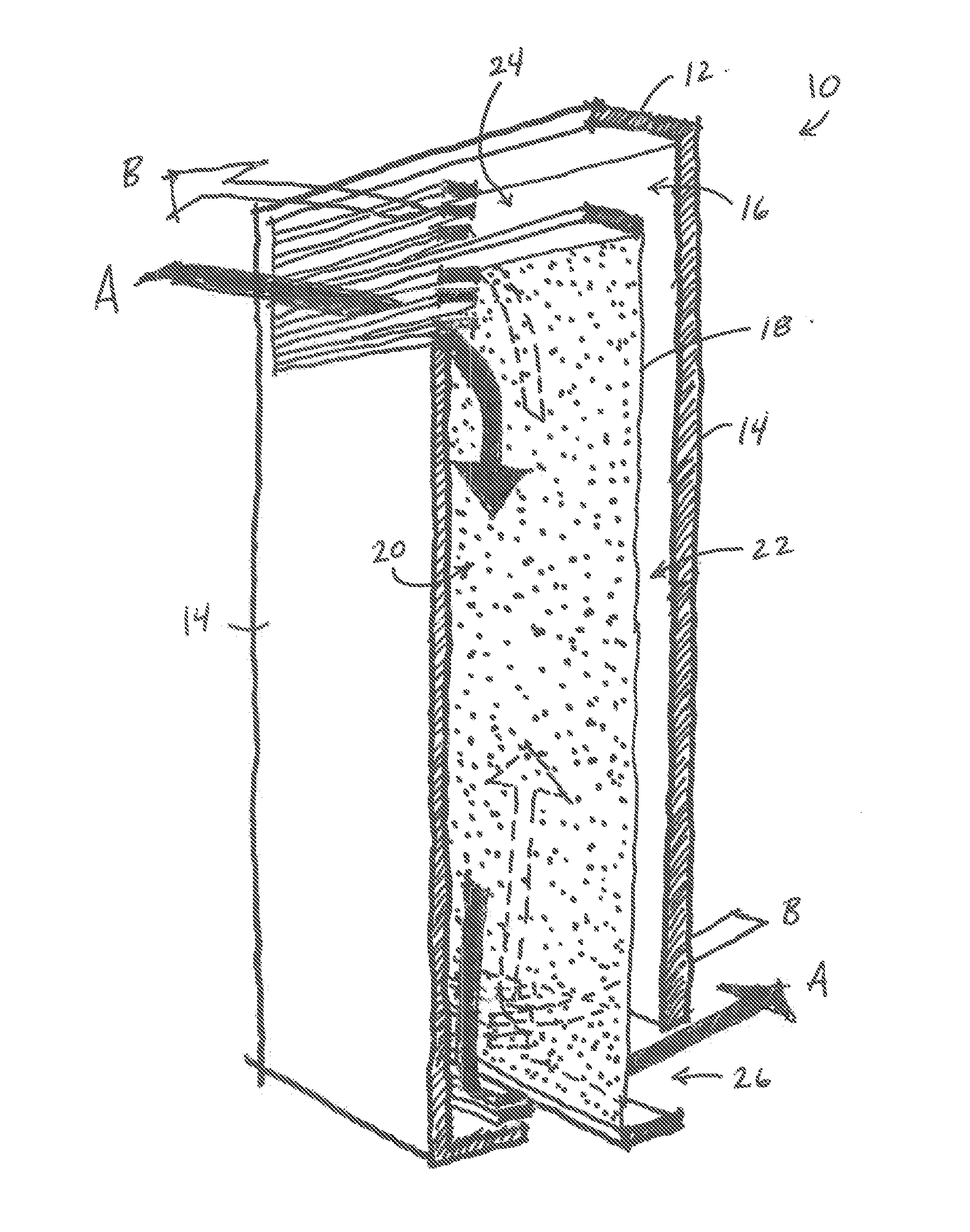 Architectural heat and moisture exchange