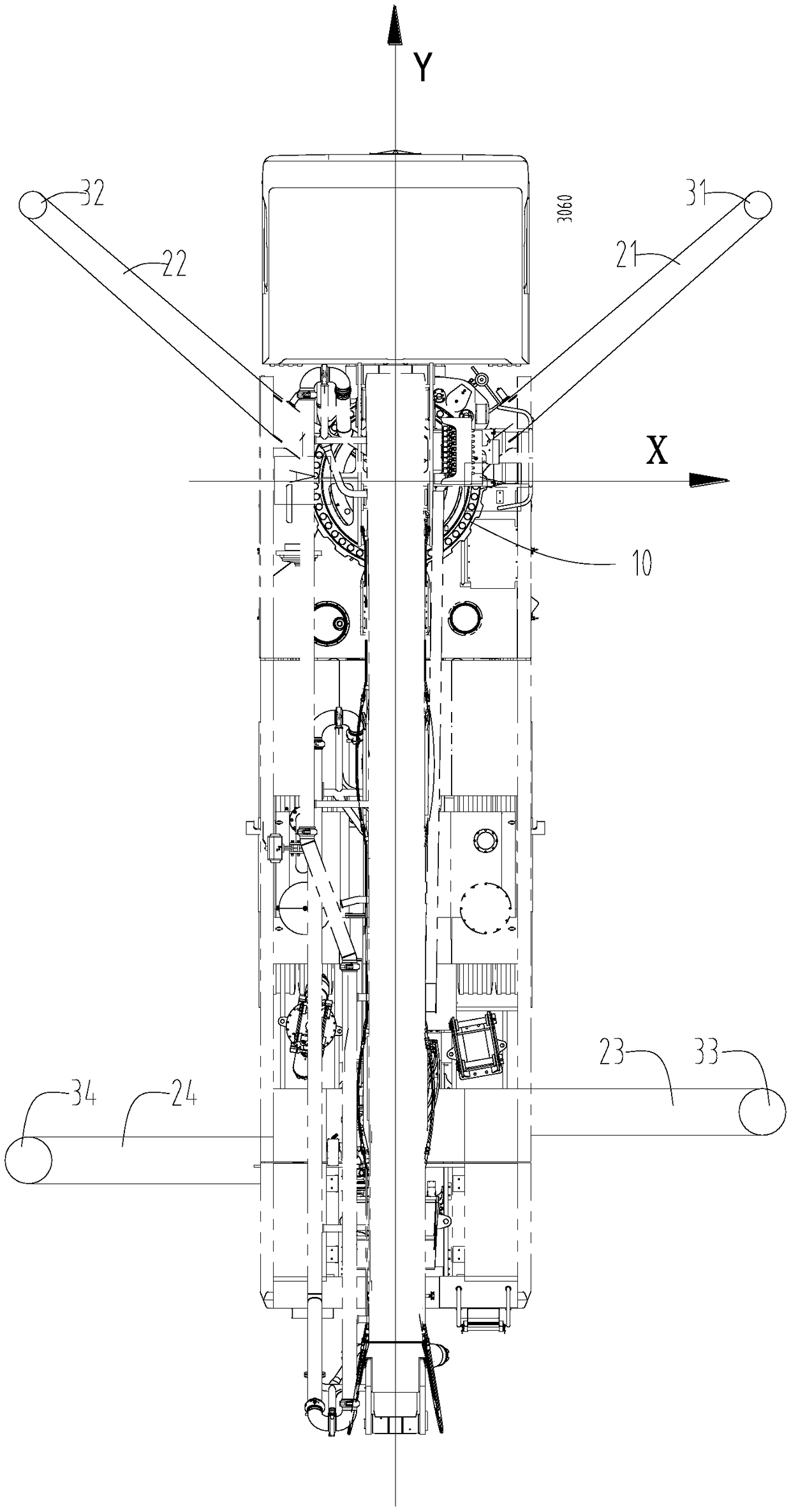 A leveling control system and method of a supporting device and a fire truck