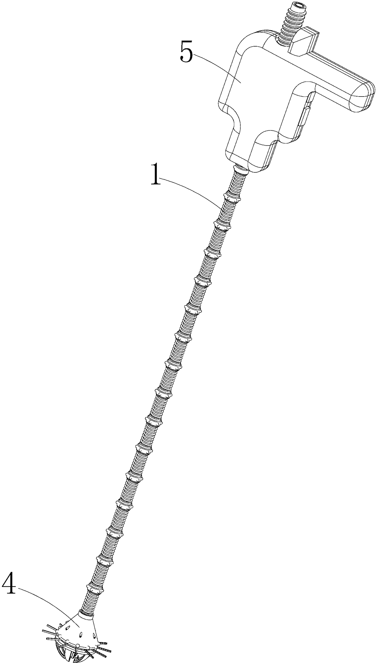 Equipment for dredging domestic sewer