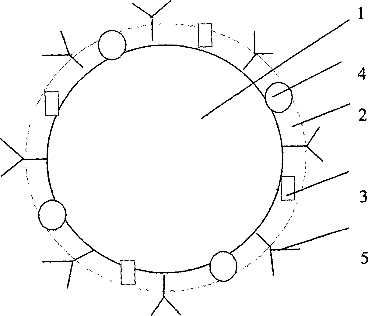 Fluorocarbon nano medicine-carrying system and preparation method thereof