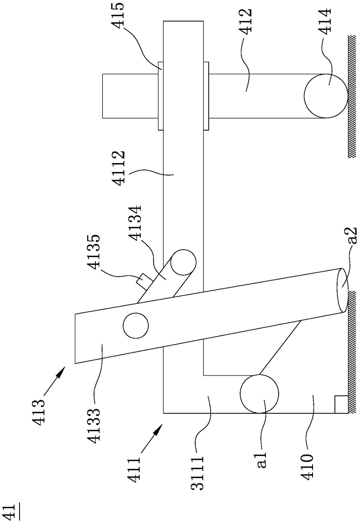 Electric low pressure test device and method for testing watertightness of waterproof roll