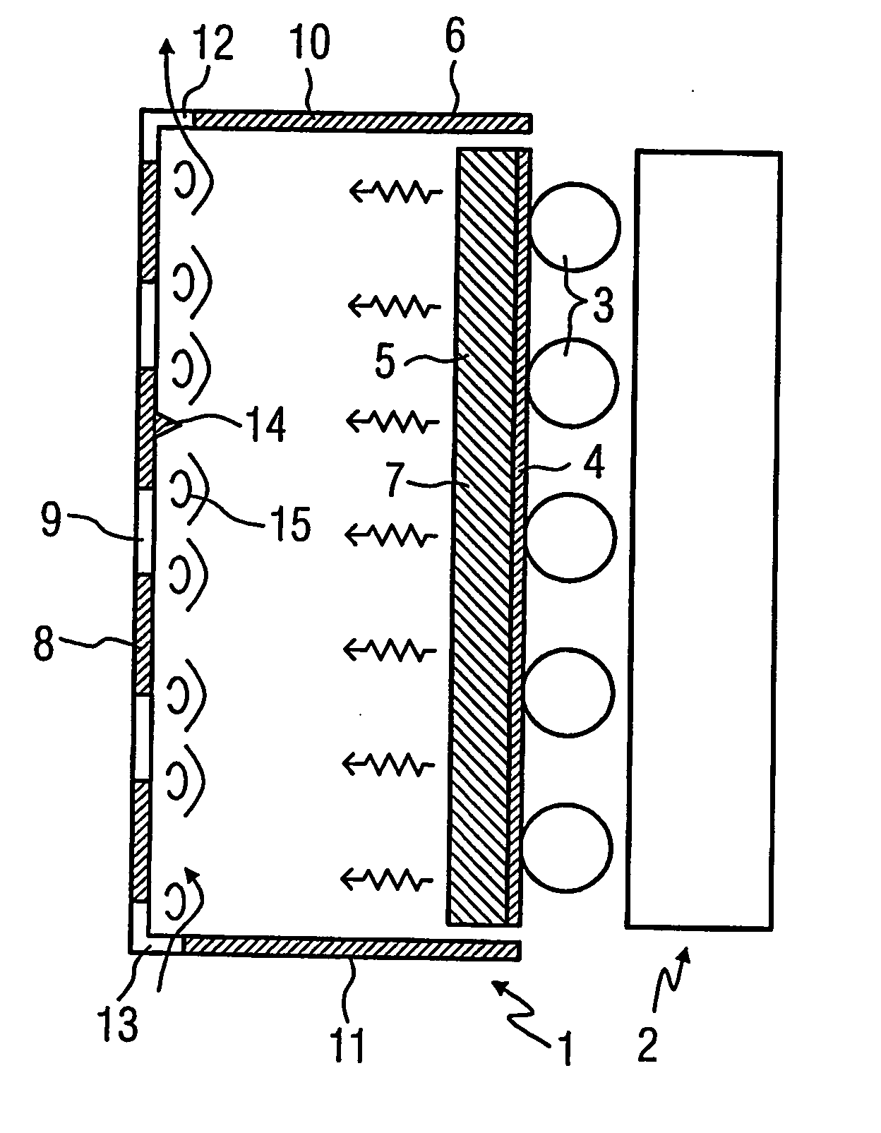 Lighting unit for flat panel display device