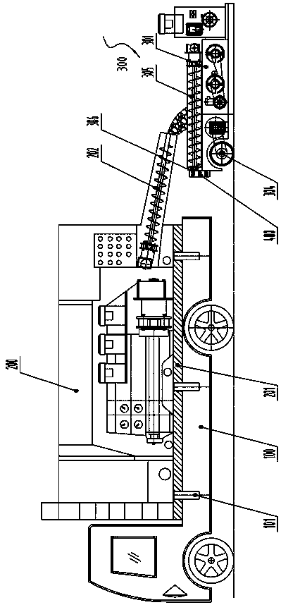 Self-propelled slurry seal machine