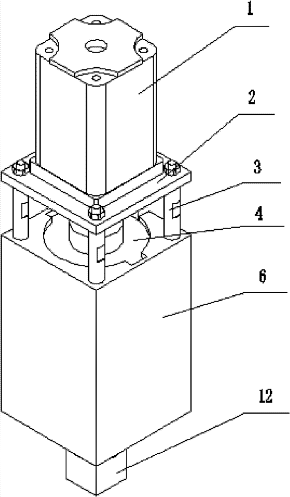 Dynamometric electric servo loading device