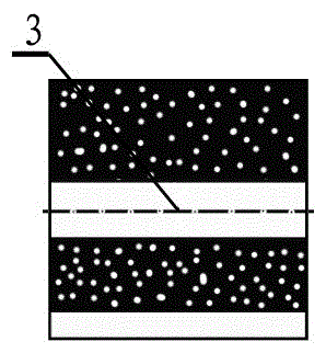 Desulfurized gypsum light through-pore ceramsite