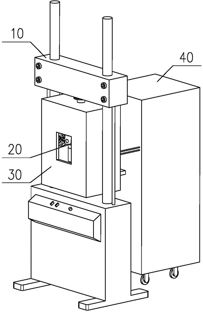 Test system for extension of multi-axis and salt-spray corrosion fatigue crack