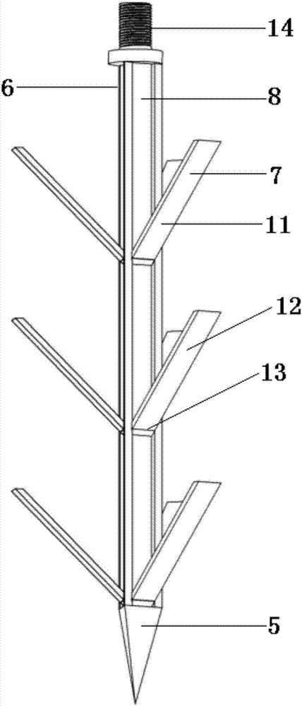 Double-rod pressing strip fixer