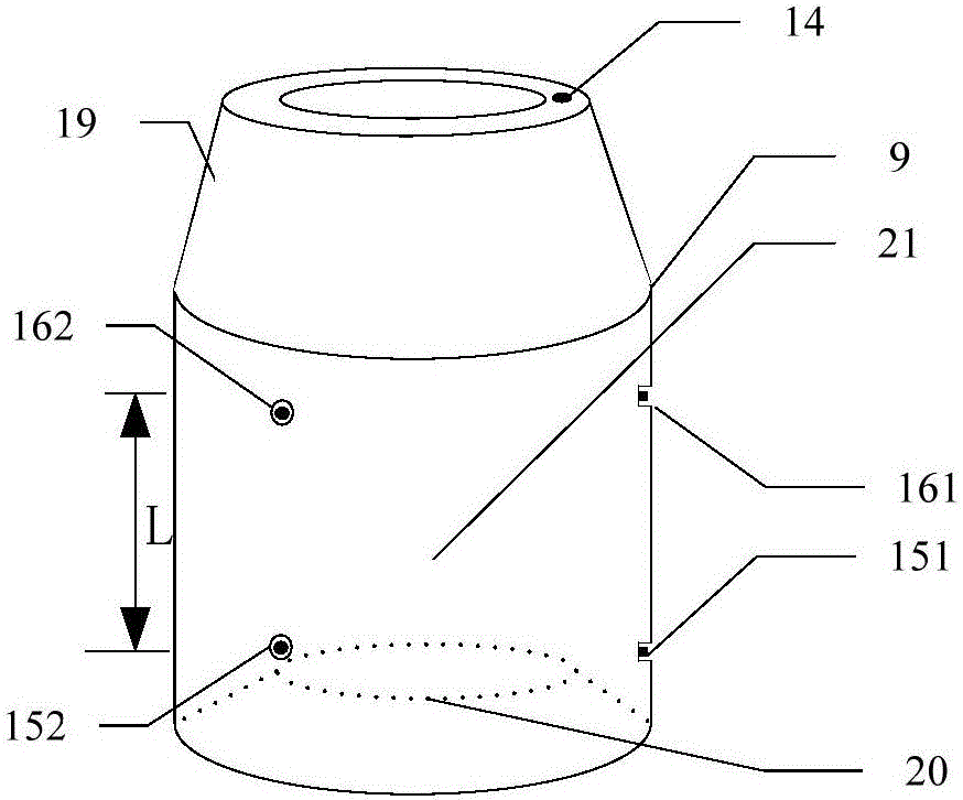 Gas migration monitoring device and monitoring method based on annulus pressure differential measurement while drilling