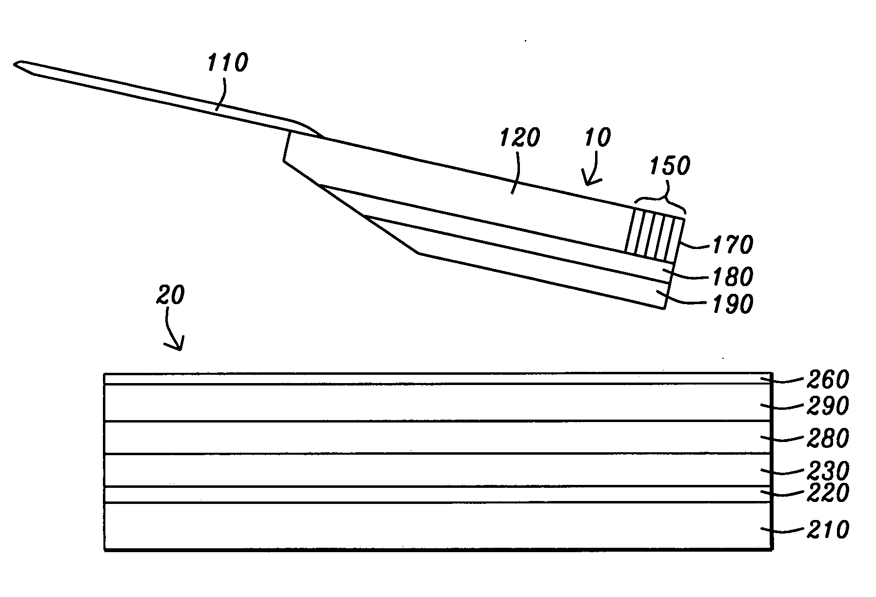 Metal oxynitride adhesion/corrosion barrier layer and a diamond-like carbon overcoat