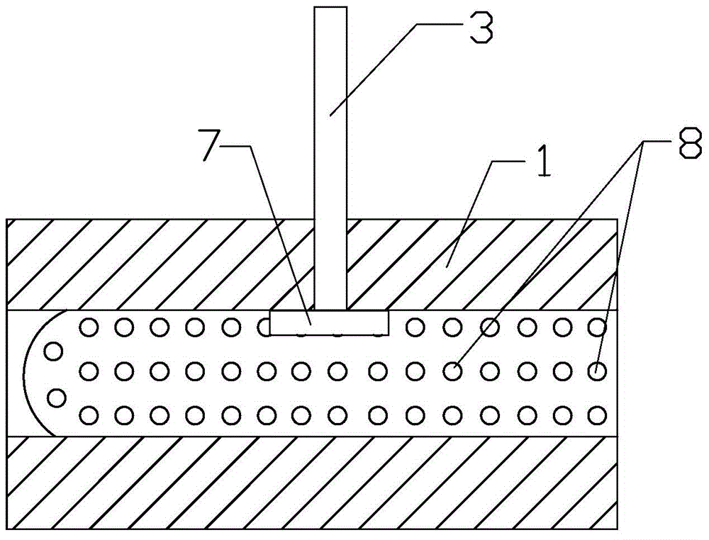 Live wire end shielding device of power transformation device secondary element