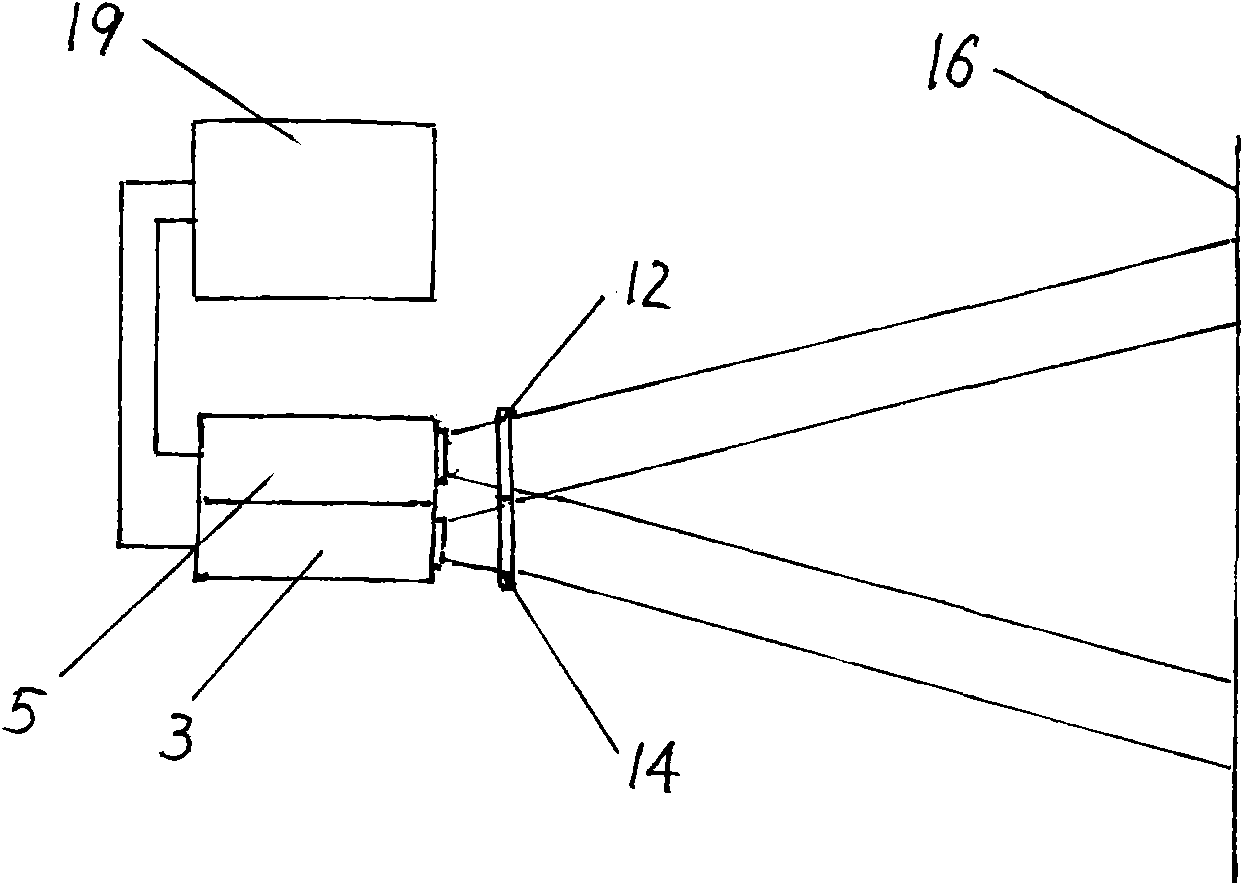 Assembly auxiliary equipment of 3D stereoscopic image projection playing system