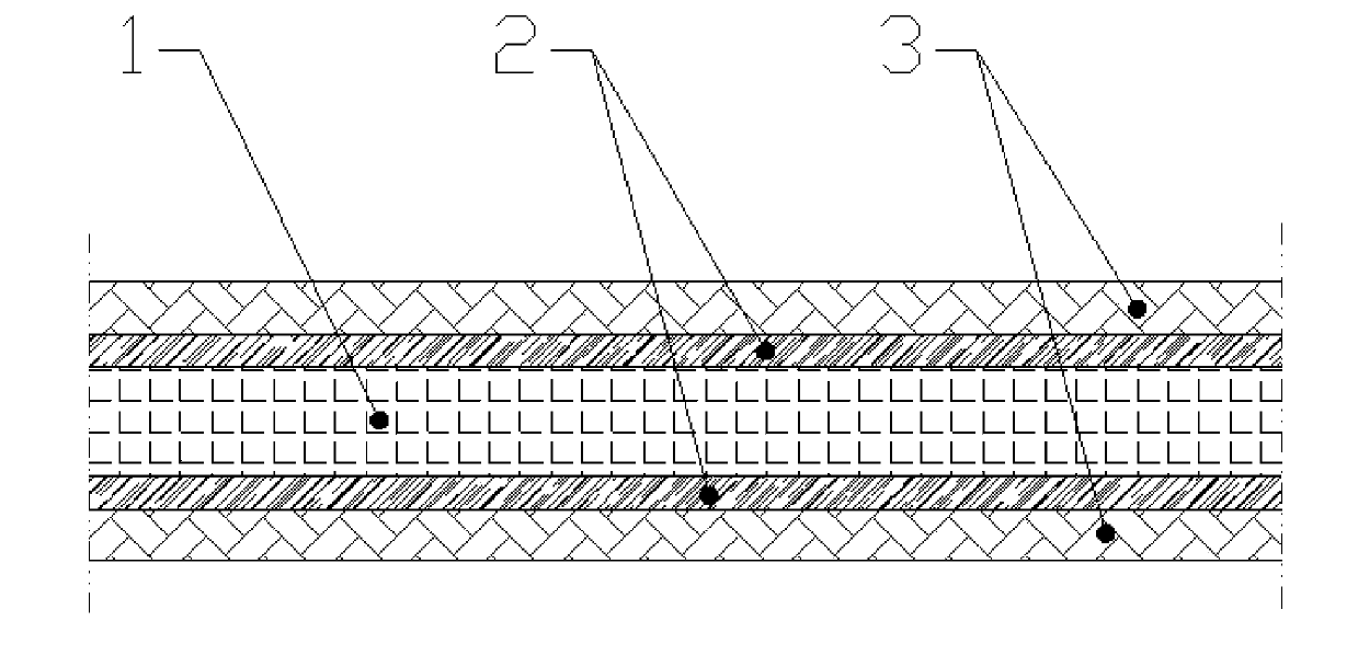 Inorganic nano-silver mildew-proof antibacterial healthy decorative veneer and manufacturing method thereof