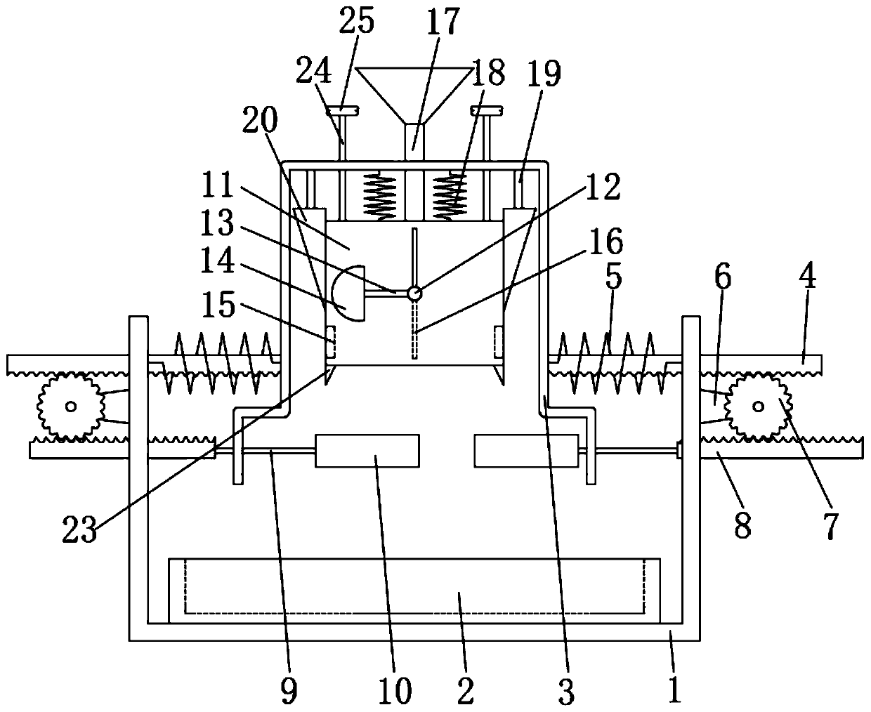 Oil refining filtering equipment for petrochemical engineering