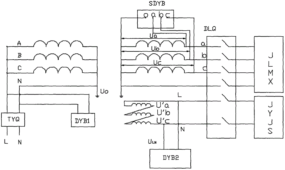 Detection method for secondary system of voltage transformer