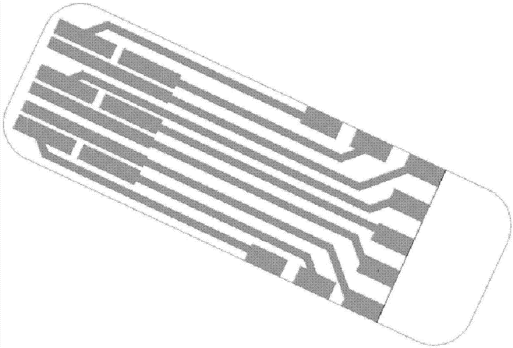 Multi-parameter electrochemical immunosensor based on electrode array and preparation method thereof