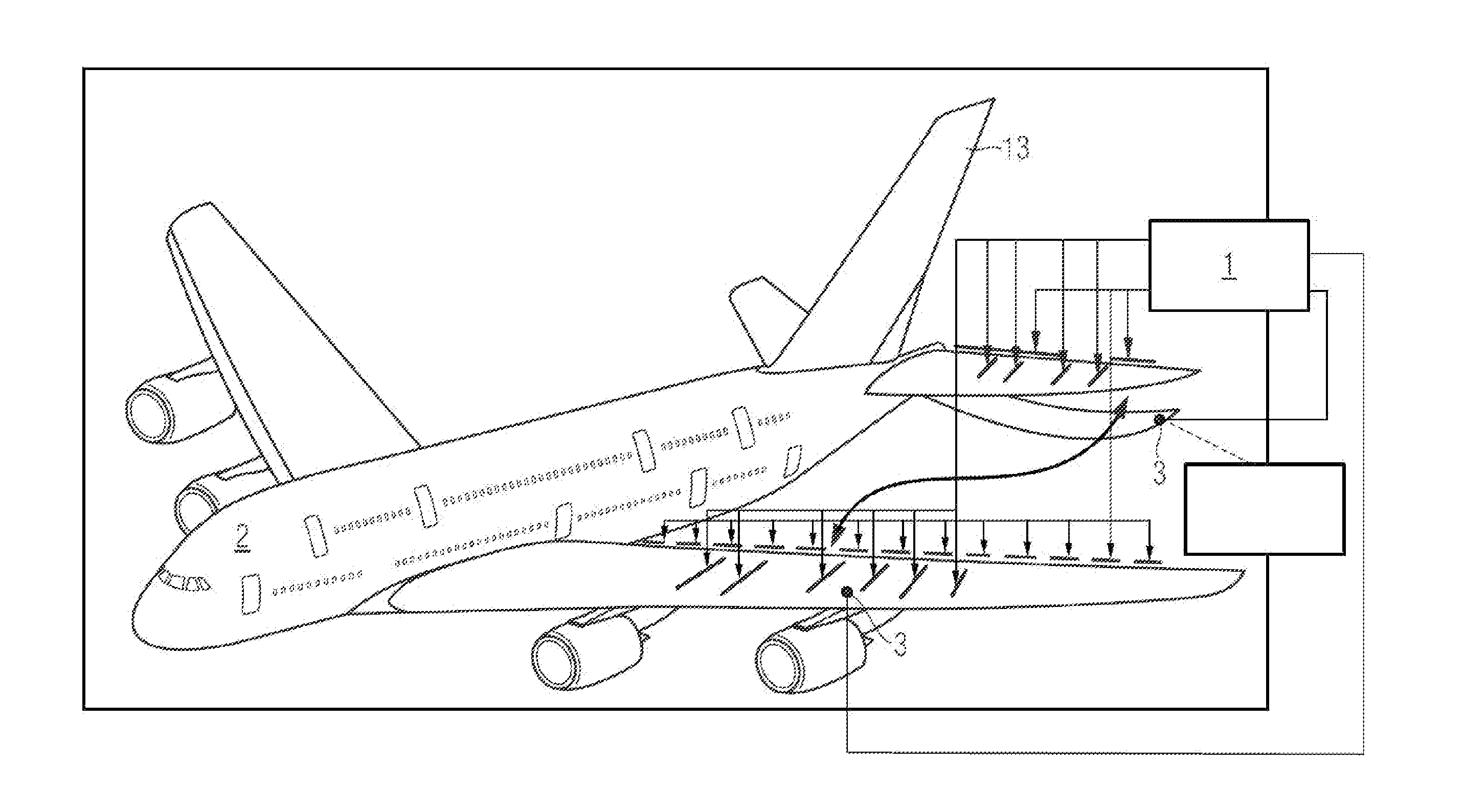 System and method for minimising buffeting