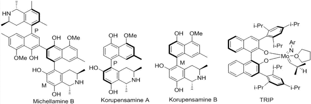 Method for Synthesizing Axial Chiral Biaryl Compounds Using Tertiary Amine Organic Small Molecules