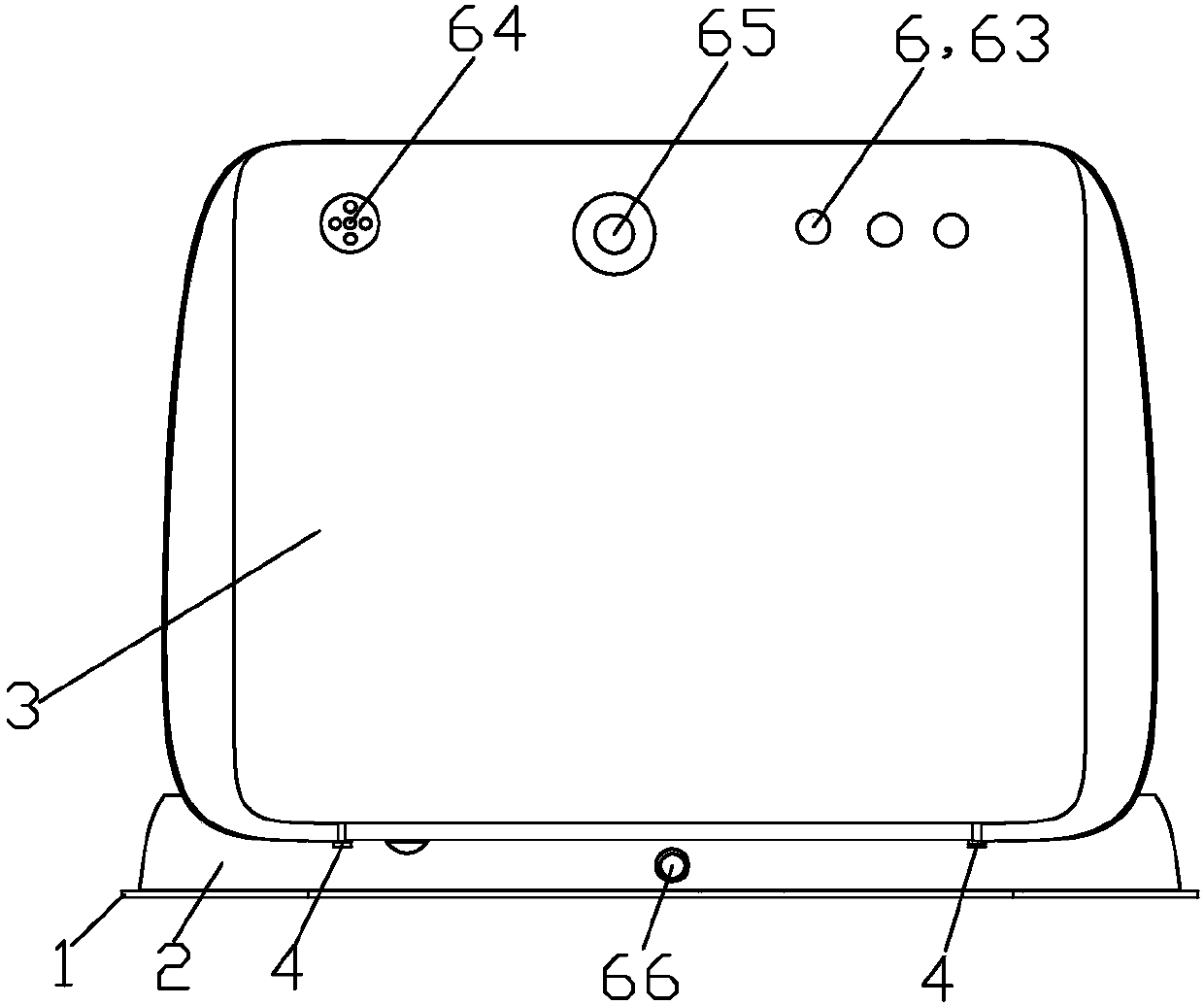 Intelligent shared parking space parking system and method