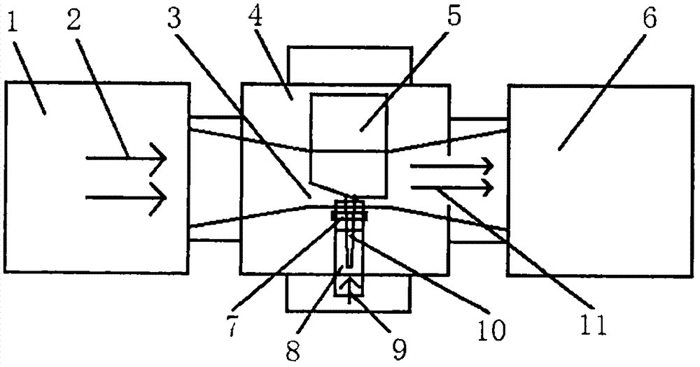 Improvement scheme of nozzle outlet of fuel engine carburetor