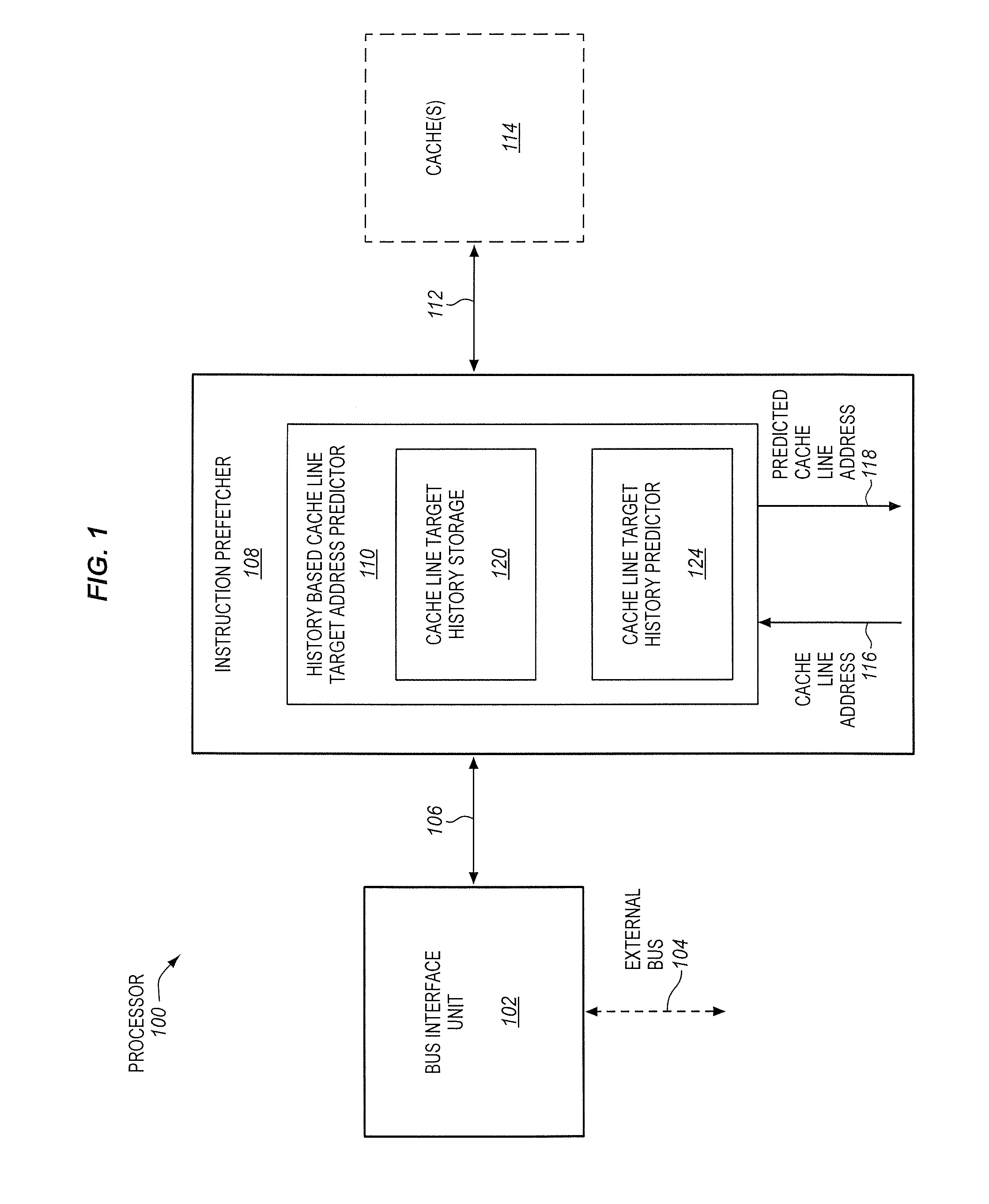 Instruction Prefetching Using Cache Line History