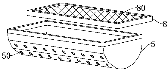 Domestic garbage environmentally friendly storage and transportation device