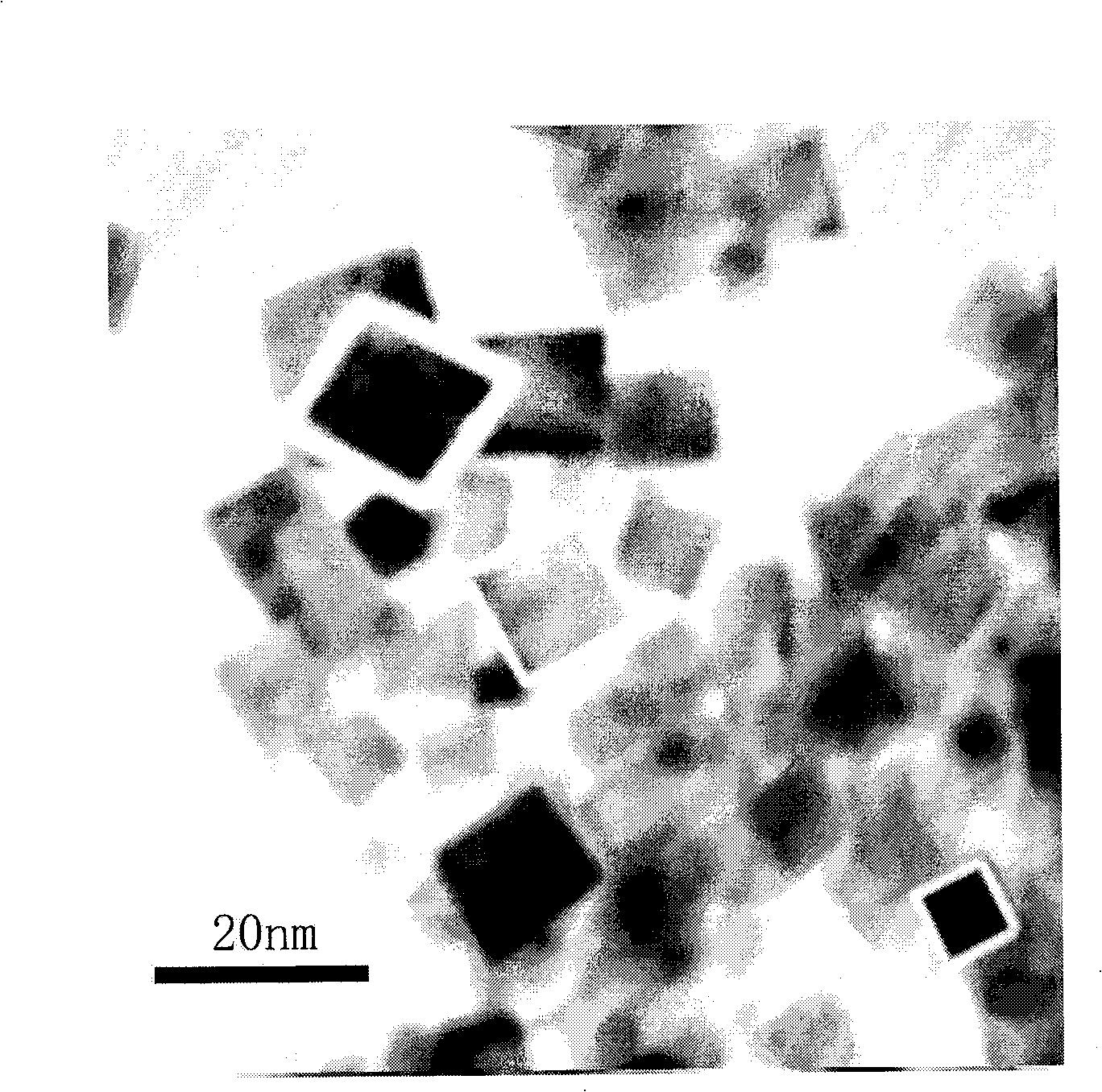 Method of preparing cerium oxide nano-plate