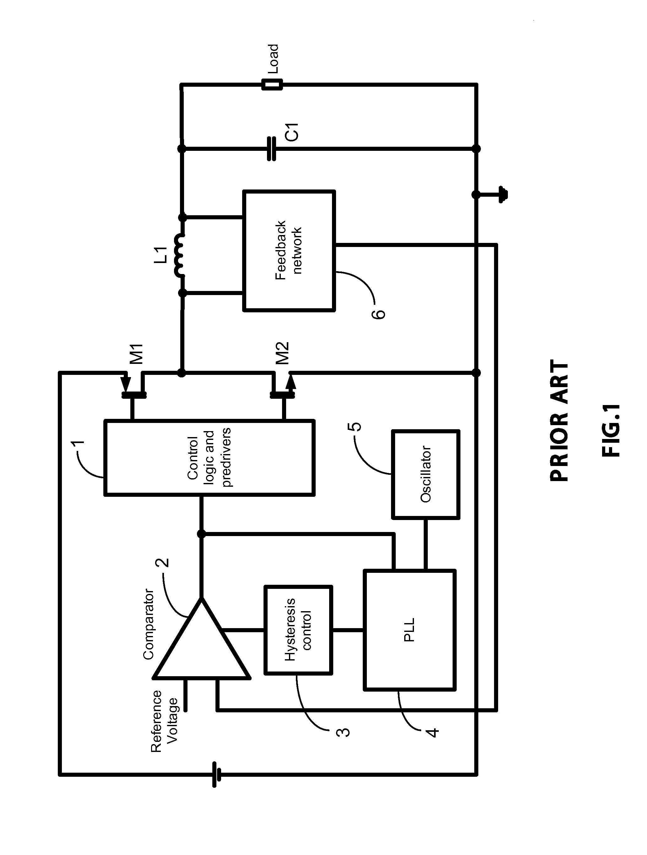 Synchronization of hysteretic power converters