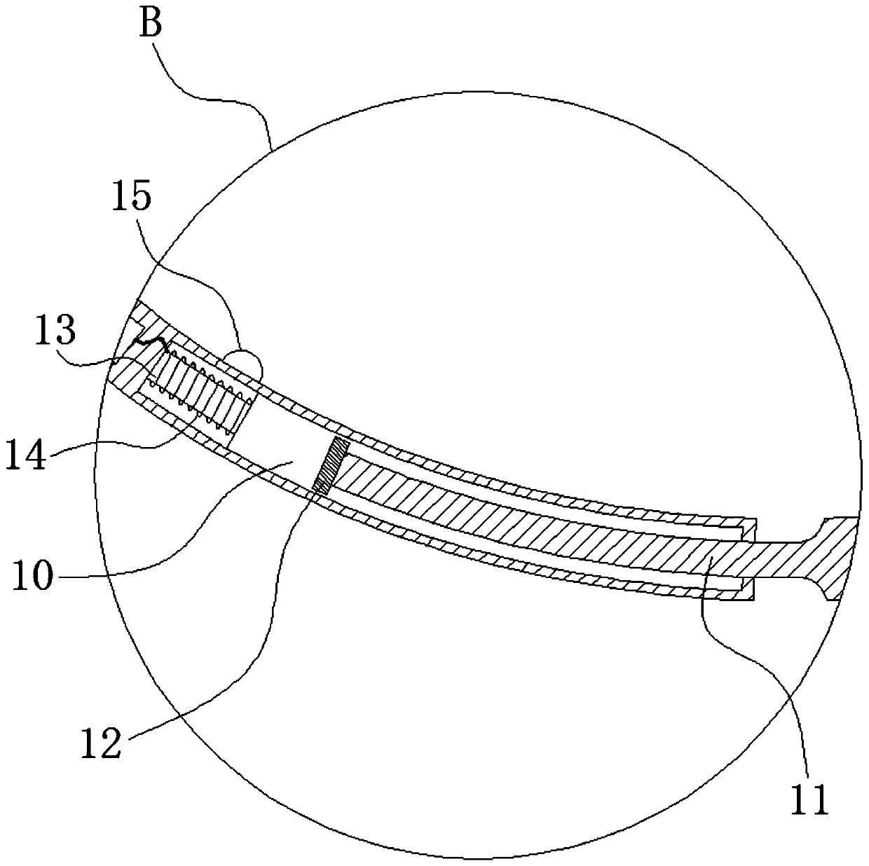 Intelligent bracelet with conveniently-disassembled and replaceable wrist strap