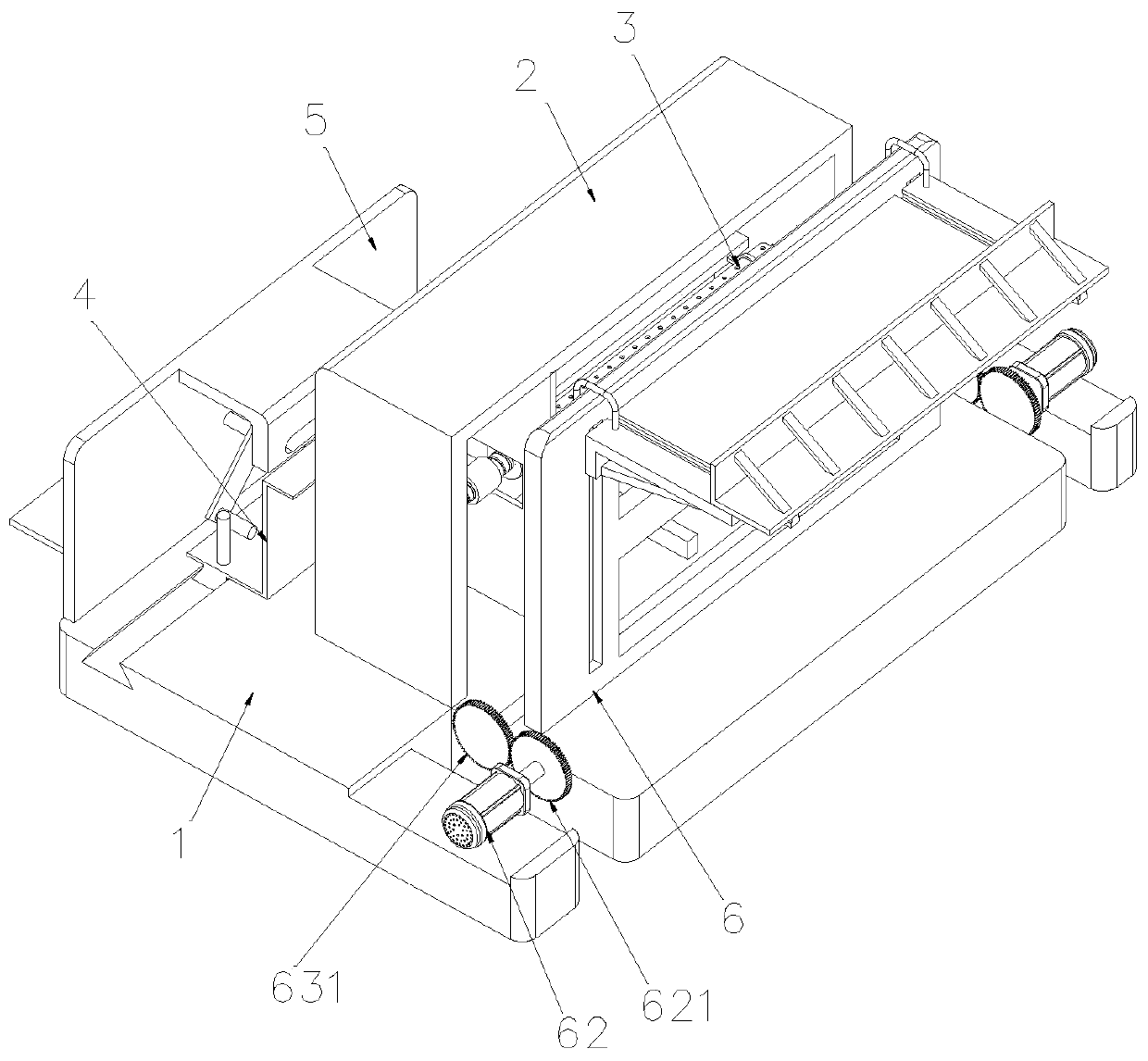 Preparation device and method for composite down-like thermal insulation material