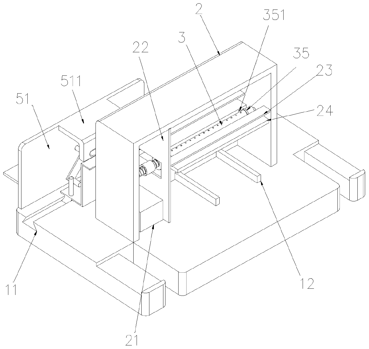 Preparation device and method for composite down-like thermal insulation material