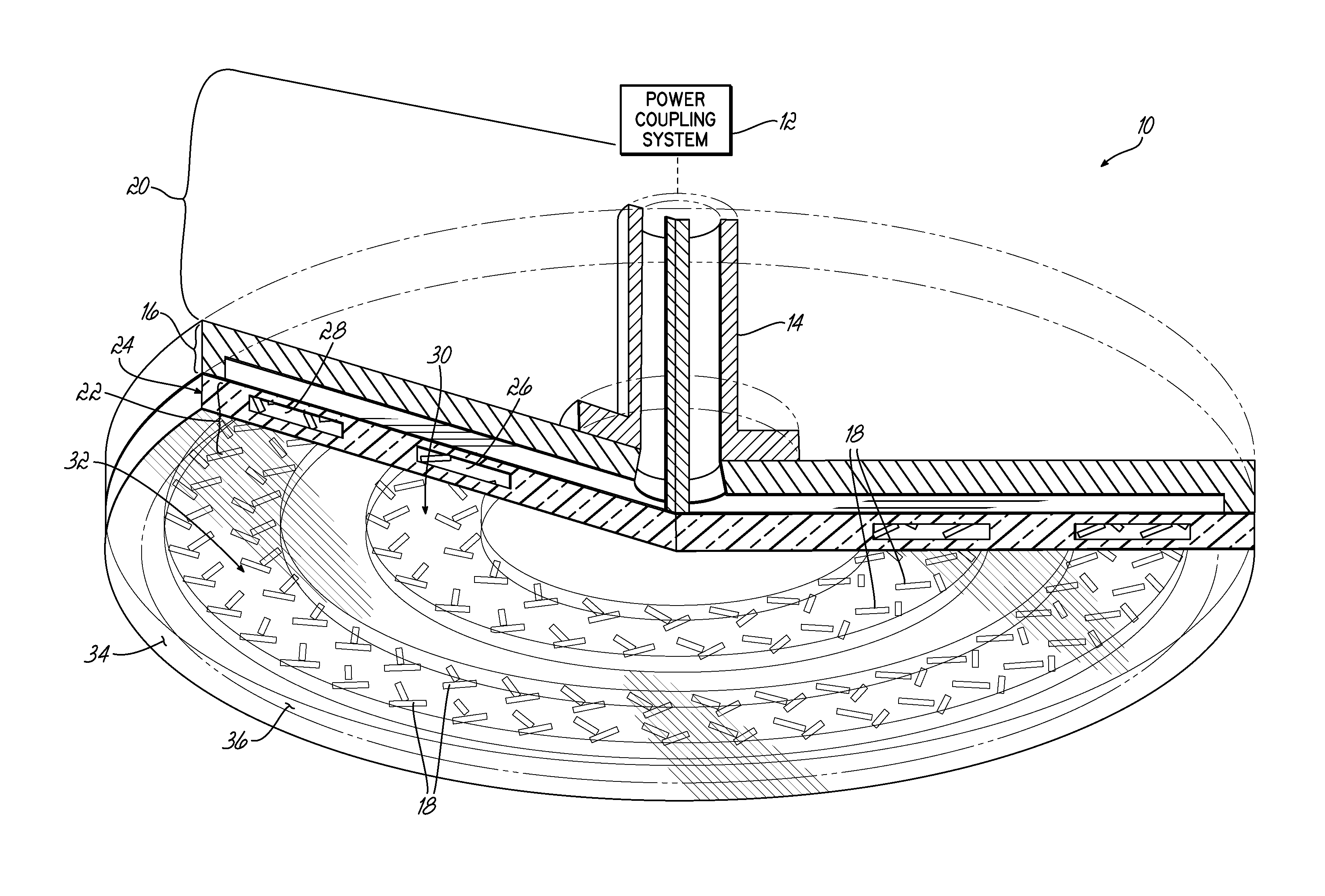 Control of uniformity in a surface wave plasma source