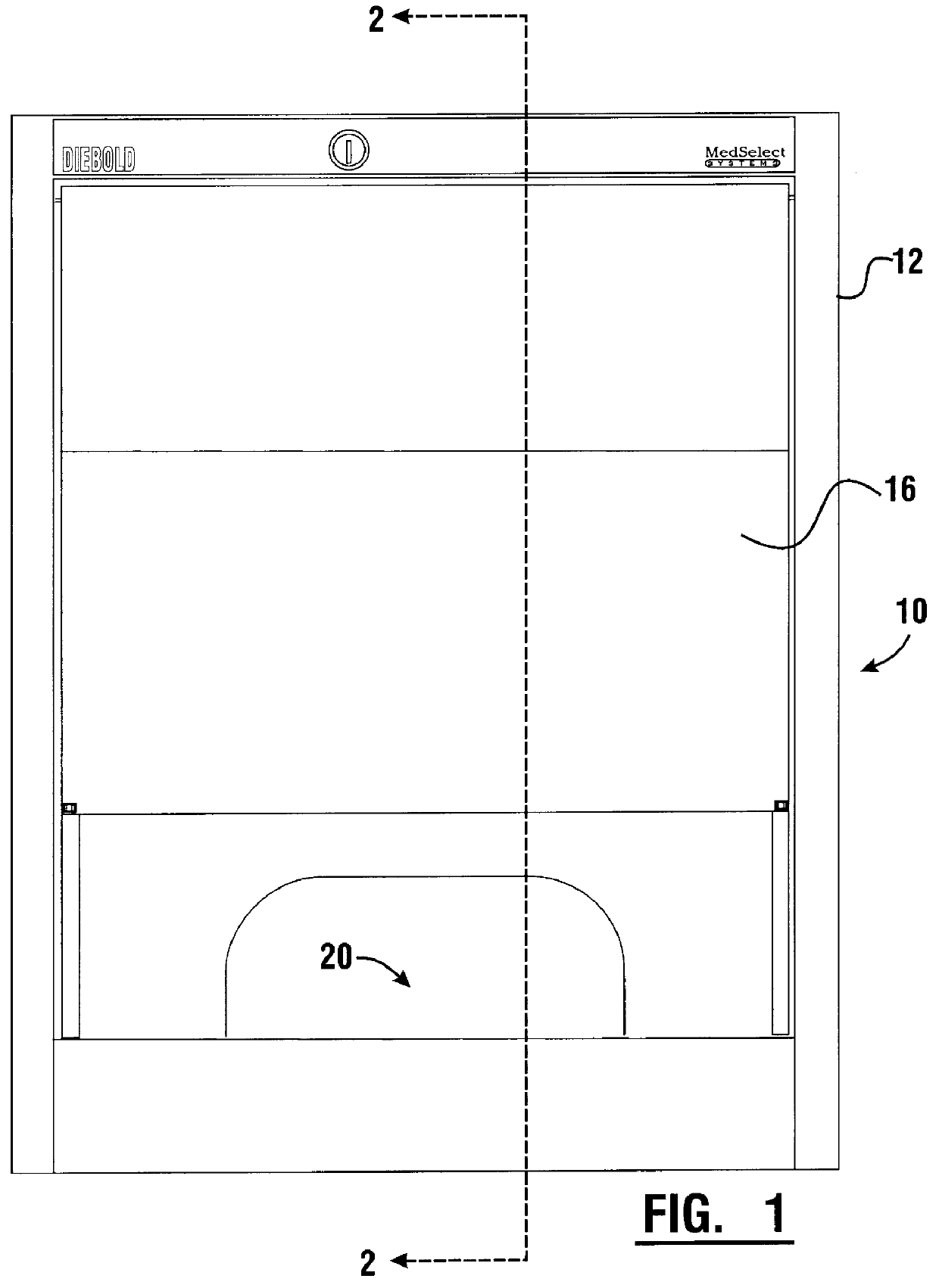 Apparatus for dispensing medical items