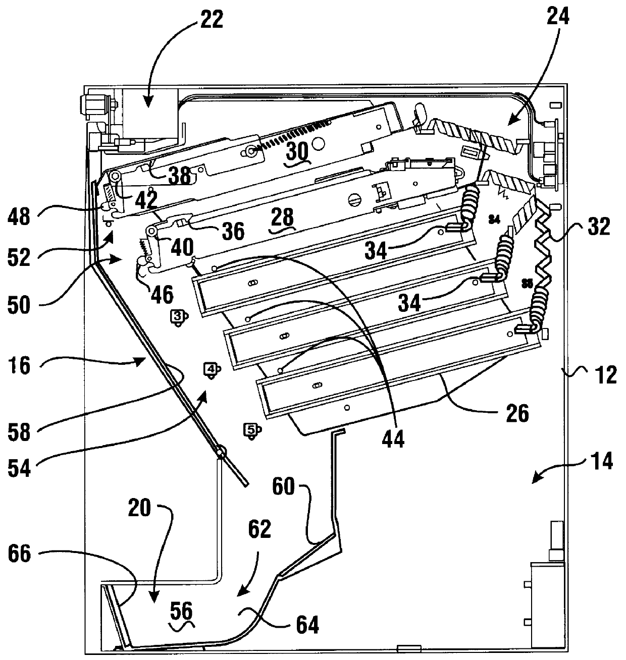 Apparatus for dispensing medical items