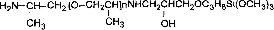 Polyether amide modified silicane sol, preparation method and use thereof