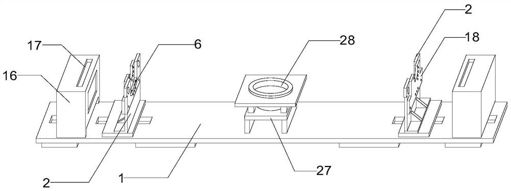 Quick-change flange assembling and welding tool