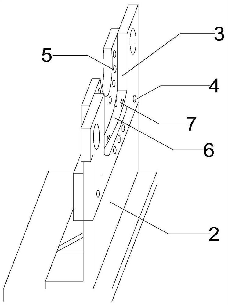 Quick-change flange assembling and welding tool