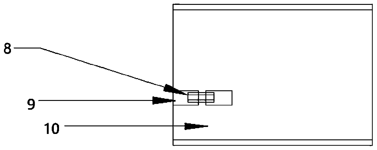 Flip transparent reelable flexible film LED display screen and production process thereof