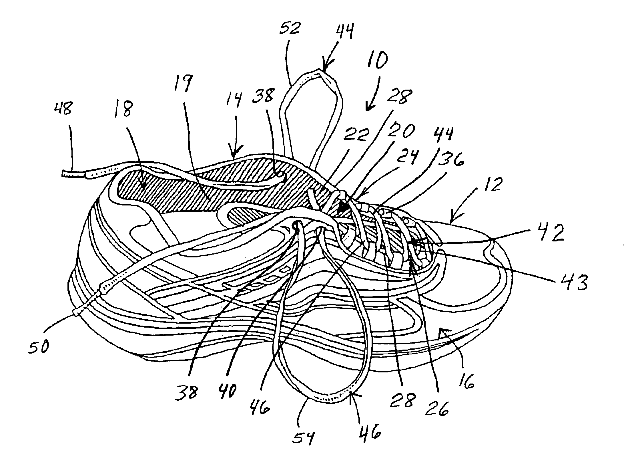 Shoe lacing